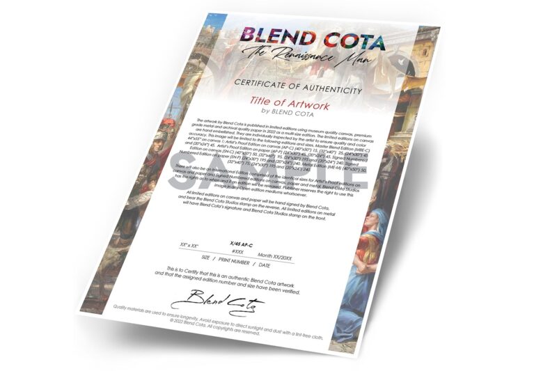blend-cota-limited-edition-certificate-authenticity