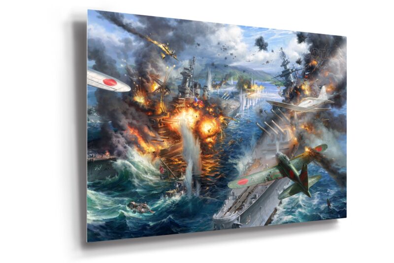 pearl-harbor-limited-edition-wall-art-metal-realism